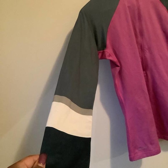 Nike Pro Dri-Fit Womens Long Sleeve Half Zip Running Performance Jacket Size S - Picture 7 of 12